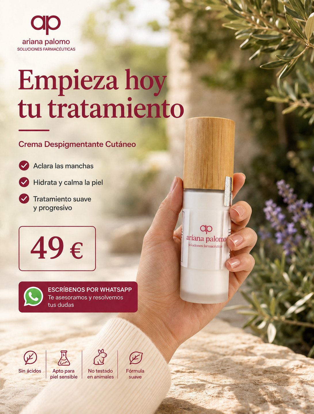Crema Despigmentante