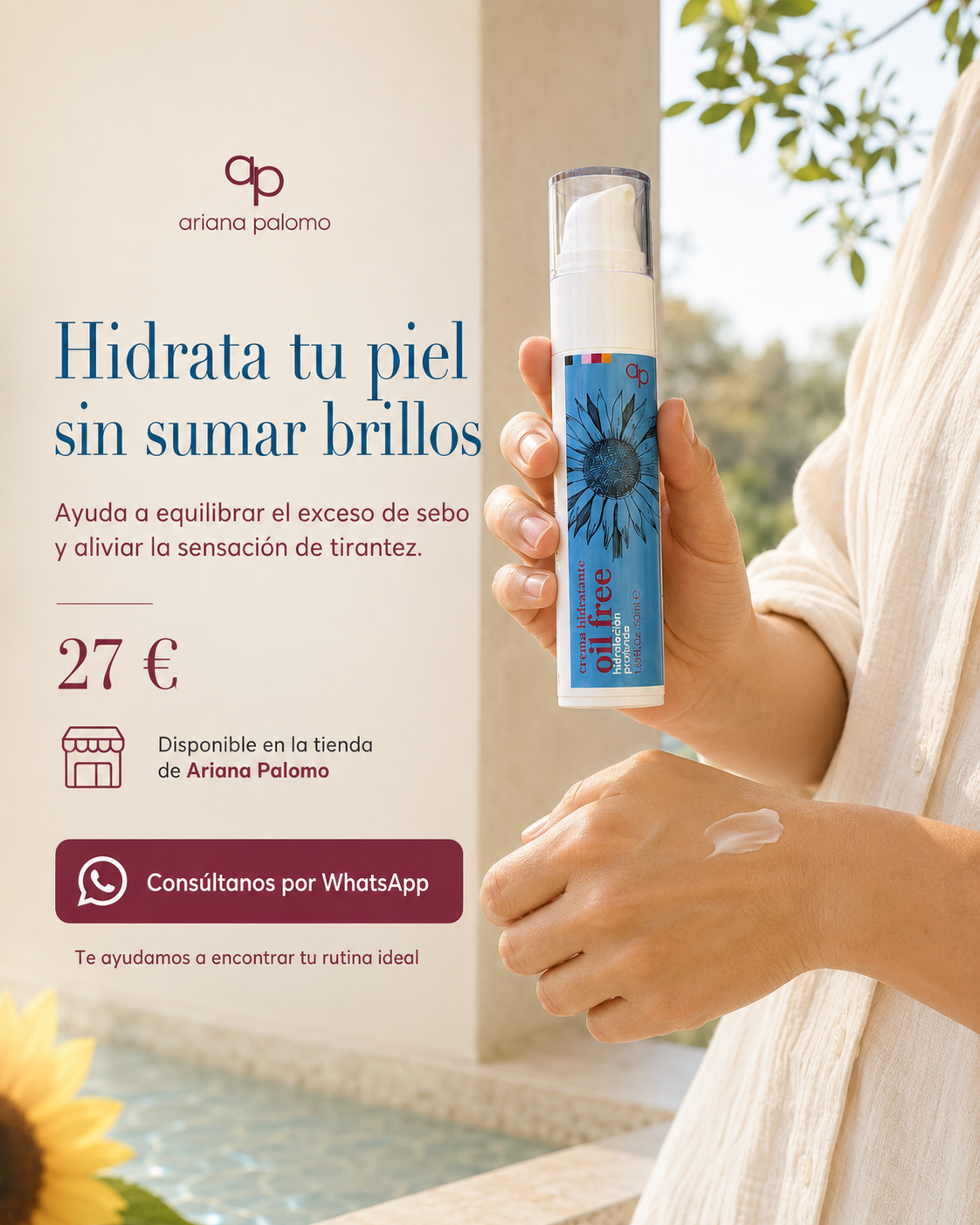 Crema Hidratante Oil Free