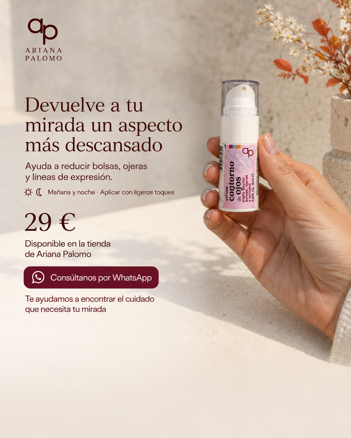 Sérum Contorno de Ojos