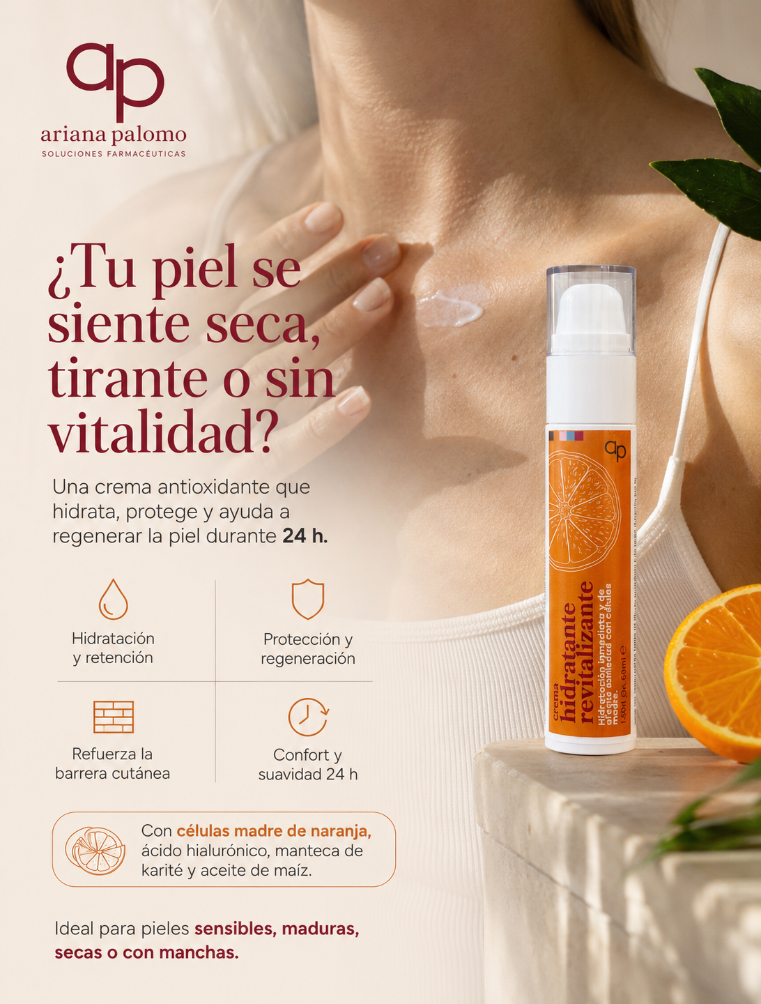 Crema Hidratante Revitalizante