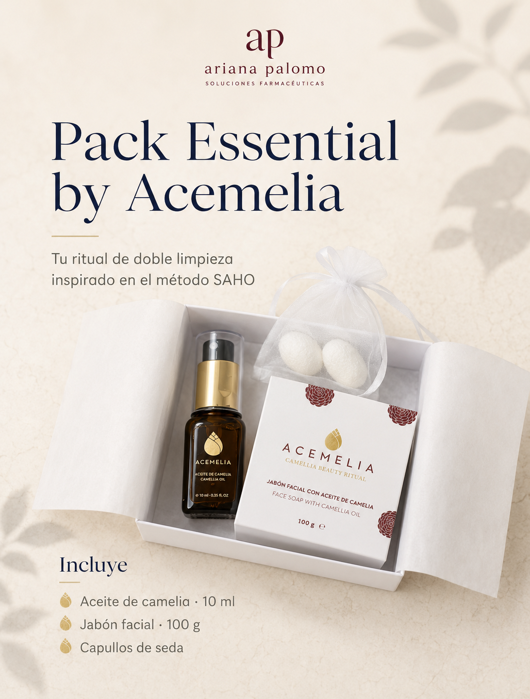 Pack Essential by Acemelia (Champú + Jabón)