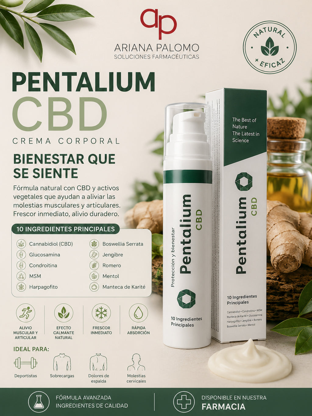 Crema CBD Pentalium