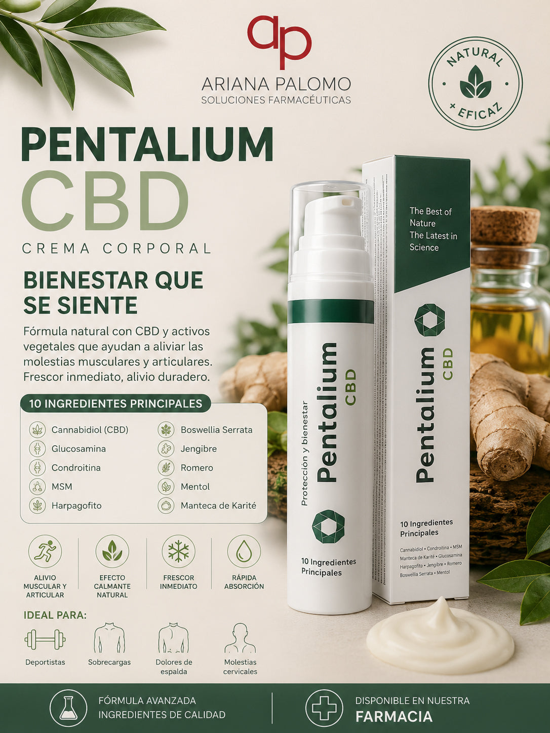 Crema CBD Pentalium