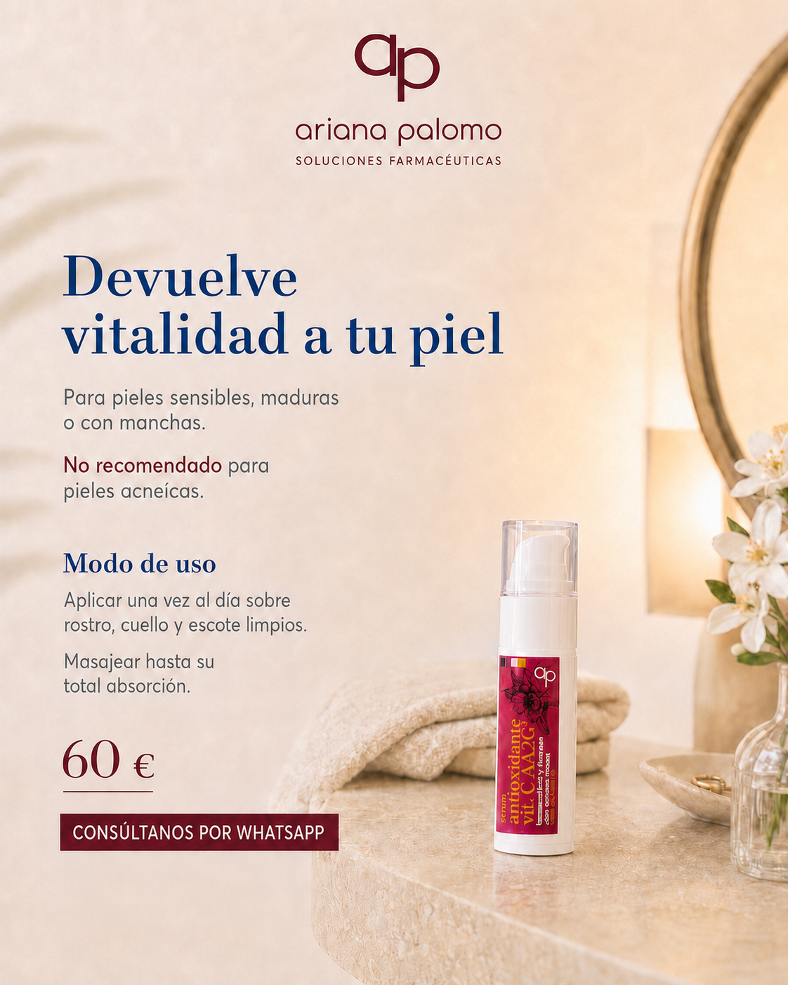 Sérum Antioxidante Vit. C AA2G