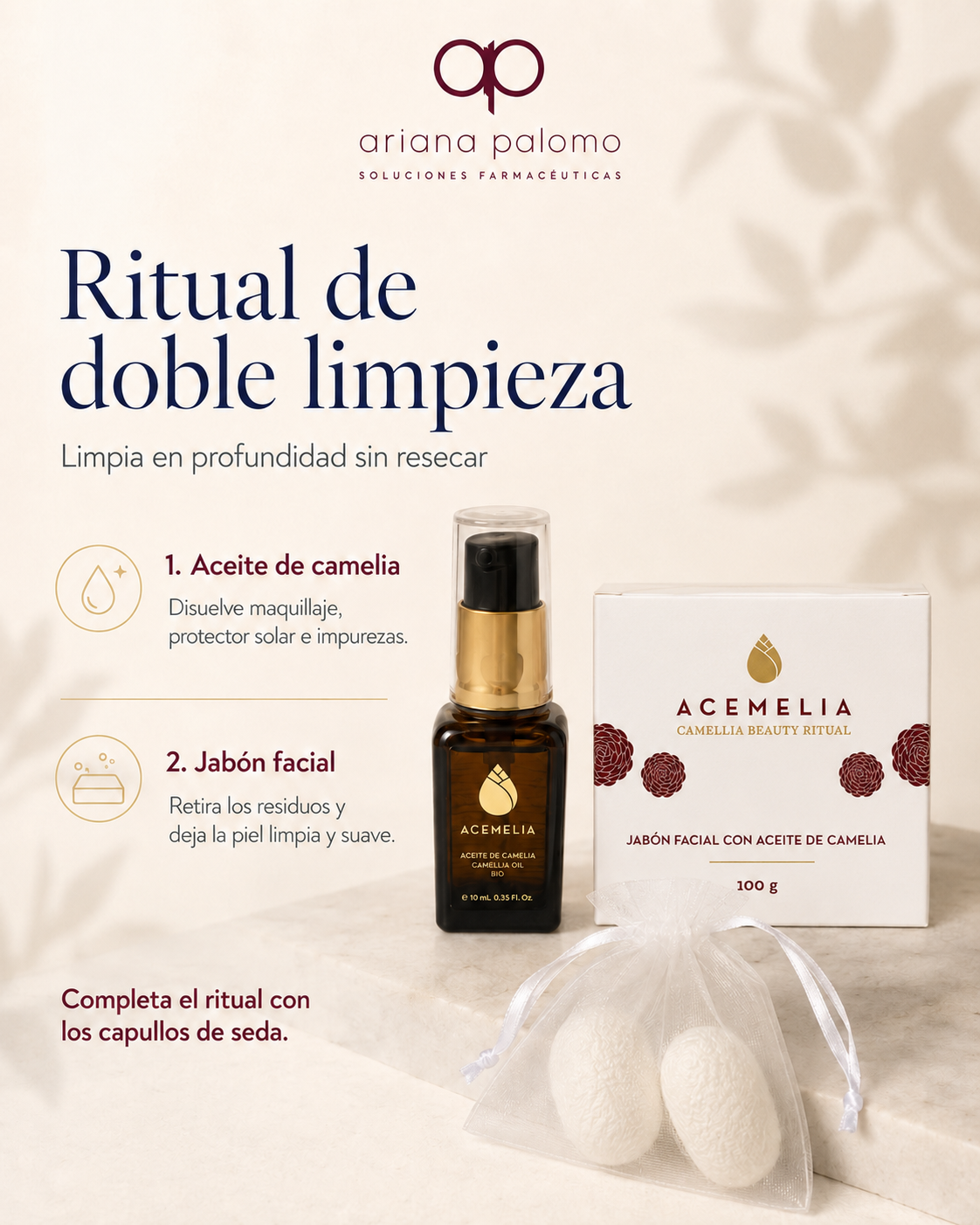 Pack Essential by Acemelia (Champú + Jabón)